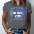 Proud Dad Of Two 2019 Graduates Twin Papa Graduation Unisex Jersey T-Shirt
