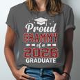 Proud Grammy Of A 2026 Graduate Class Of Graduation Unisex Jersey T-Shirt