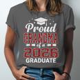 Proud Grandma Of A 2026 Graduate Class Of Graduation Unisex Jersey T-Shirt