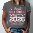 Proud Grandma Of A 2026 Senior Class Of 2026 Graduation Unisex Jersey T-Shirt