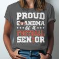 Proud Grandma Of a Football Senior 2026 Graduation Unisex Jersey T-Shirt