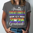 Proud Great Uncle Of 2024 Graduate Class 2024 Graduation Unisex Jersey T-Shirt