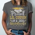 Proud Lil Cousin Of a 2026 Graduate Class Senior Graduation Unisex Jersey T-Shirt
