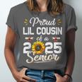 Proud Lil Cousin Of A Class Of 2025 Senior Graduation 2025 Unisex Jersey T-Shirt
