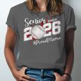 Proud Mama Of A 2026 Senior Baseball Graduation Mom Unisex Jersey T-Shirt