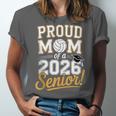 Proud Mom Of a 2026 Senior Volleyball Graduation Unisex Jersey T-Shirt