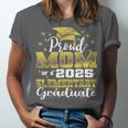 Proud Mom Of 5th Grade Graduate 2025 Elementary Graduation Unisex Jersey T-Shirt