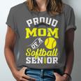 Proud Mom Of a Softball Senior Class Of 2025 Graduation Unisex Jersey T-Shirt
