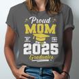 Proud Mom Of Two Class Of 2025 Graduates Twins Graduation Unisex Jersey T-Shirt