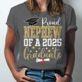 Proud Nephew Of A 2025 Graduate Nephew Graduation 2025 Unisex Jersey T-Shirt