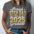 Proud Step Dad Of A Class Of 2025 Graduate Senior Graduation Unisex Jersey T-Shirt