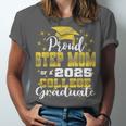 Proud Step Mom Of 2025 College Graduate Family 24 Graduation Unisex Jersey T-Shirt