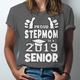 Proud Stepmom Of A 2019 Senior School Graduation Shirt Unisex Jersey T-Shirt