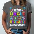 Proud UNCLE Of a 2025 Kindergarten Graduate Graduation Unisex Jersey T-Shirt