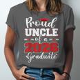 Proud Uncle Of A 2026 Graduate Senior Family Graduation Unisex Jersey T-Shirt