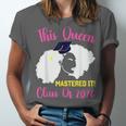 This Queen Mastered It Masters Graduation Class Of 2026 Unisex Jersey T-Shirt