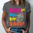 Raised On 90s Boy Bands Nostalgia Love Women Men Unisex Jersey T-Shirt