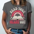 Read Your Heart Out Book Lover Fun Reading Time Unisex Jersey T-Shirt Read Your Heart Out Book Lover Fun Reading Time Unisex Jersey T-Shirt