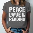 Reading I Love Books And Reading Unisex Jersey T-Shirt