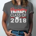 Respiratory Therapy Class Of 2018 Graduation Shirt Women Men Unisex Jersey T-Shirt