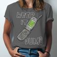 Retro Dumb Flip Phone Vintage 90s Y2K Tech Nostalgia Unisex Jersey T-Shirt Retro Dumb Flip Phone Vintage 90s Y2K Tech Nostalgia Unisex Jersey T-Shirt