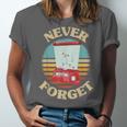 Retro Gaming Never Forget Nostalgia Vintage Unisex Jersey T-Shirt