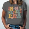 Retro Groovy In My Master's Degree Era Graduation Master Unisex Jersey T-Shirt