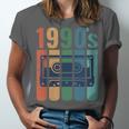 Retro Nineties Style Audio Tape Nostalgia Year 1990 Unisex Jersey T-Shirt Retro Nineties Style Audio Tape Nostalgia Year 1990 Unisex Jersey T-Shirt