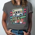 Retro Old Cassette Tape Cartoon With Walker Nostalgia Unisex Jersey T-Shirt