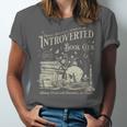 Retro Proud Anti Social Member Of Introverted Book Club Unisex Jersey T-Shirt Retro Proud Anti Social Member Of Introverted Book Club Unisex Jersey T-Shirt