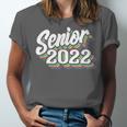 Retro Senior Class Of 2022 Men Women Graduation 90's Grad Unisex Jersey T-Shirt