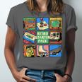 Retro Starter Pack 80s 90s Vintage Nostalgia Cassette Tape Unisex Jersey T-Shirt