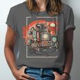 Retro Tech Stack 80s 90s Nostalgia Analog TV Cameras Unisex Jersey T-Shirt Retro Tech Stack 80s 90s Nostalgia Analog TV Cameras Unisex Jersey T-Shirt