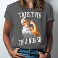 Rosie Riveter Nurse Shirt Nurse Graduation Shirt Unisex Jersey T-Shirt