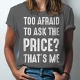 Sarcastic Budget Shopper Introvert Shopping Humor Unisex Jersey T-Shirt Sarcastic Budget Shopper Introvert Shopping Humor Unisex Jersey T-Shirt