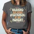 Sarcastic For Deep Thinkers Introverts Groovy Unisex Jersey T-Shirt