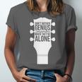 Sarcastic Jokes Genius Songwriters Are Introvert Guitarist Unisex Jersey T-Shirt