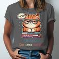 Sarcastic Loner Introvert Not a Friendly Do Not Touchs Unisex Jersey T-Shirt