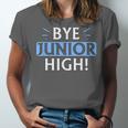 Say Goodbye To Junior High School Fun Graduation Unisex Jersey T-Shirt
