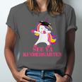 See Ya Kindergarten DABBING Unicorn Graduation Meme Unisex Jersey T-Shirt