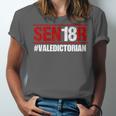 Senior 2018 Valedictorian School Colors Graduation Unisex Jersey T-Shirt