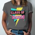 Senior 2023 Graduation Class Of 2023 Retro 90's Graduation Unisex Jersey T-Shirt