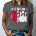 Senior 2025 Bowling Player Class Of 2025 Graduation Seniors Unisex Jersey T-Shirt