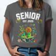 Senior 2025 Graduation Caterpillar For Kids Cute Coquette Unisex Jersey T-Shirt