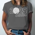 Senior 2025 Volleyball Mom High School Graduation Outfit Pro Unisex Jersey T-Shirt