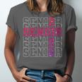 Senior 2026 Class Of 2026 Graduation 2026 Pink Girl Women Unisex Jersey T-Shirt