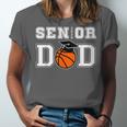 Senior 2026 Dad Basketball Graduation Unisex Jersey T-Shirt
