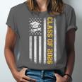 Senior 26 Class Of 2026 American Flag Graduation 2026 Unisex Jersey T-Shirt