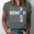 Senior Class Of 2024 Bowling First Day Of School Graduation Unisex Jersey T-Shirt