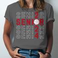 Senior Class Of 2024 Graduation 2024 Maroon Basketball Unisex Jersey T-Shirt